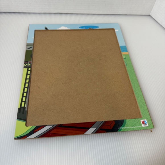 Thomas The Tank Engine Train And Friends 9 Piece Wood Board Tray Puzzle MB - Picture 3 of 7